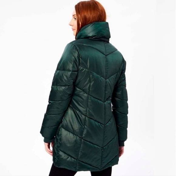 NWOT "STEVE MADDEN" GREEN PUFFER JACKET SZ XL - Picture 7 of 11